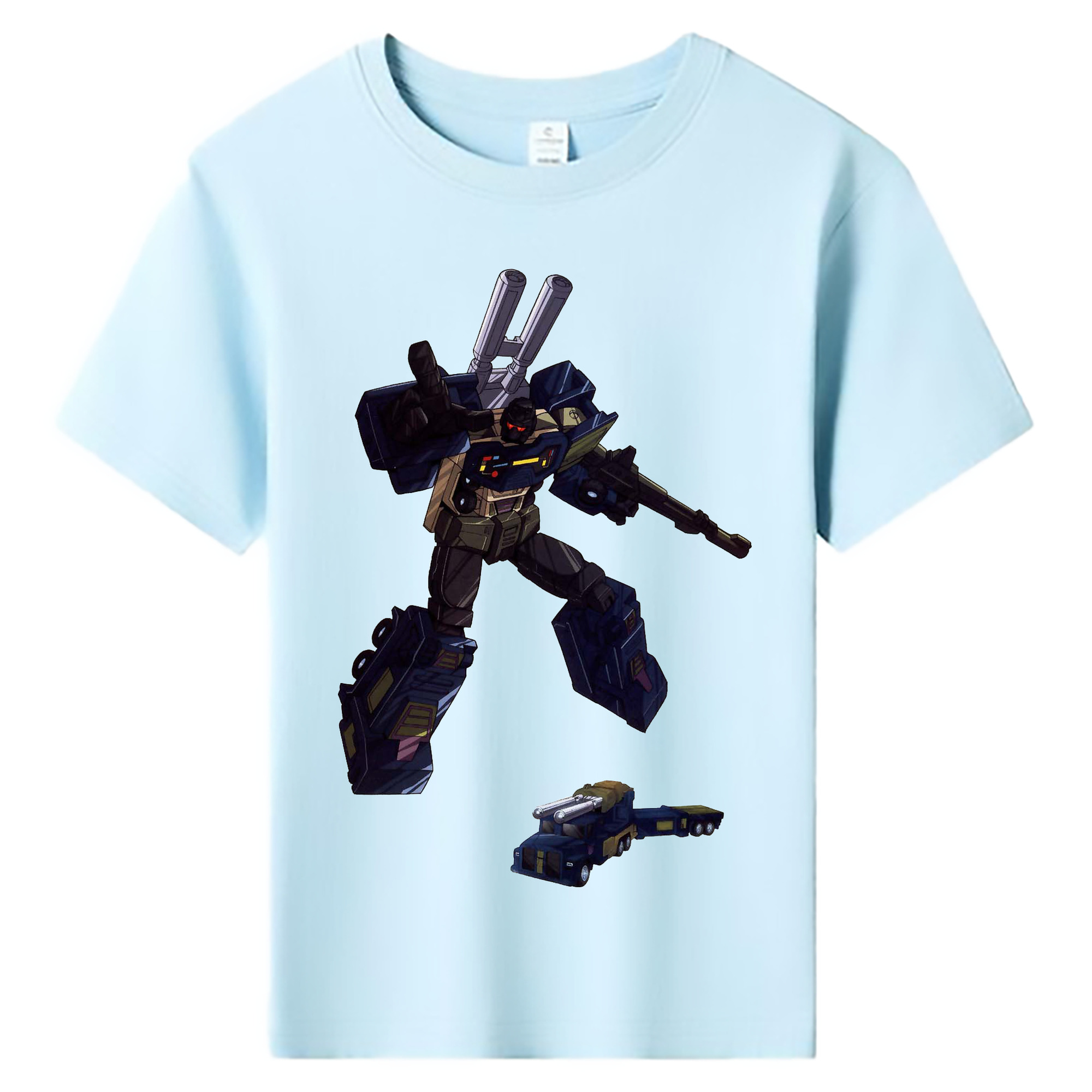 （画像用）  綿100％キッズTシャツ（フロントプリント）